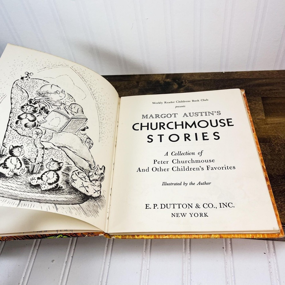 Vintage Churchmouse Stories by Margot Austin: Children's Bookshelf Decor - Picture 9 of 9